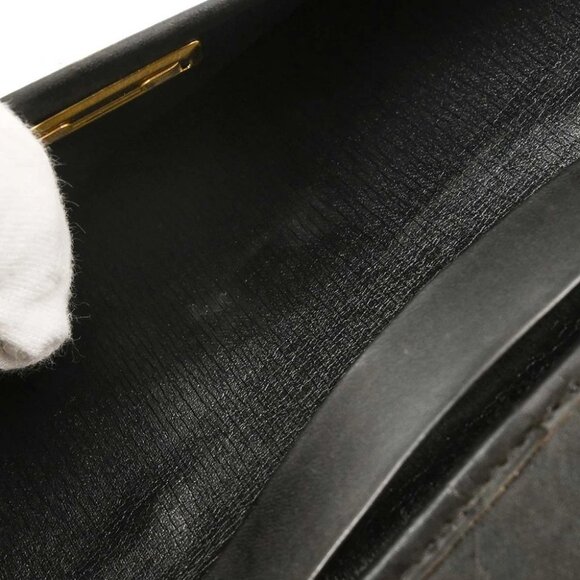 Christian Dior Black Canvas Trotter Shoulder Bag AQ00205 - Picture 7 of 10